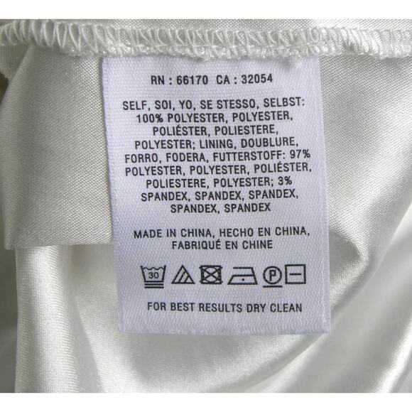 Anthropologie Leifsdottir Shadow Stripe Midi Skirt in Whte Size 6 - Picture 7 of 11